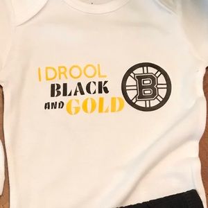 Baby bruins onesie